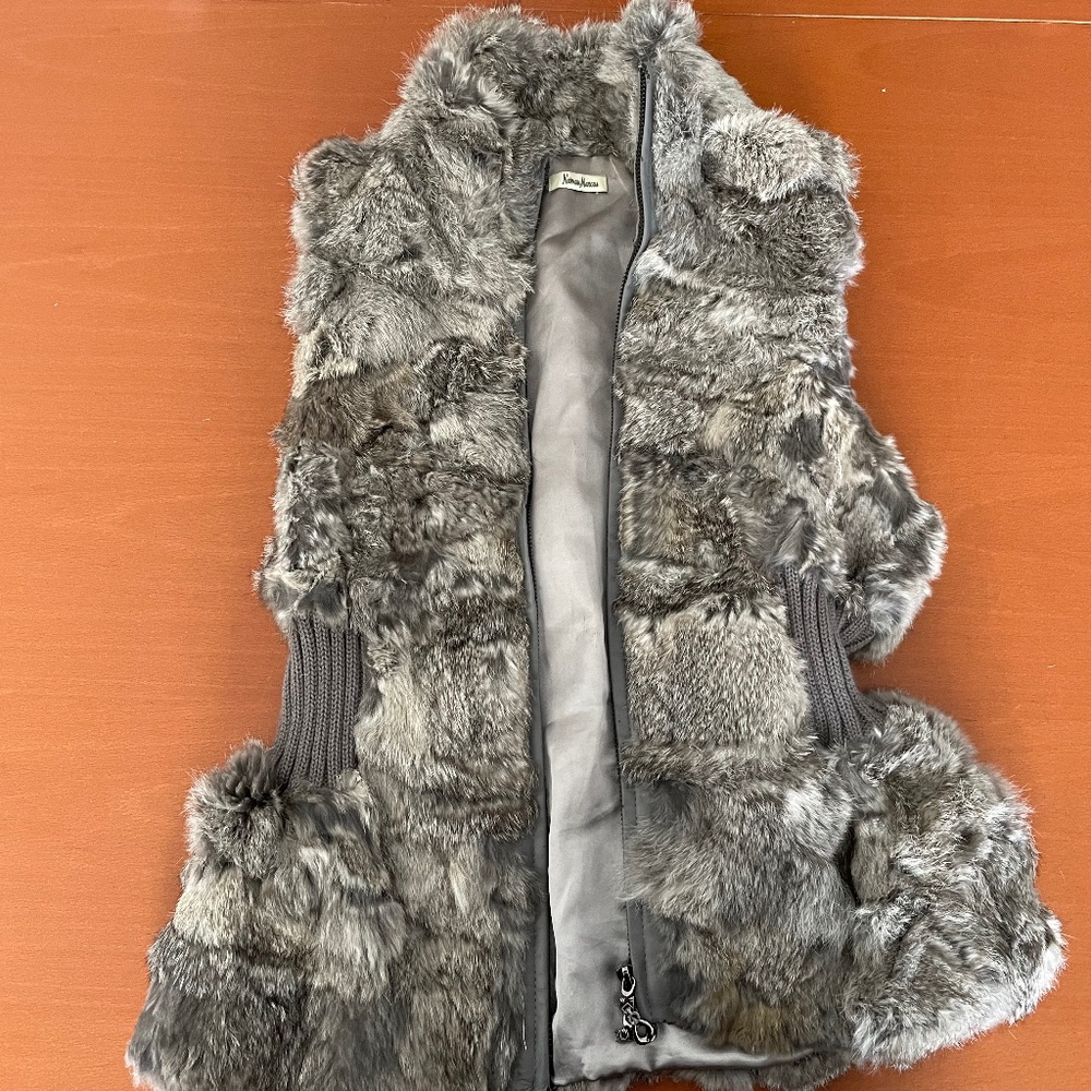 Neiman Marcus Rabbit Fur Vest